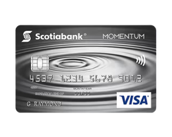 Scotia Momentum No-Fee Visa Card (for students) - Scotiabank Student credit card
